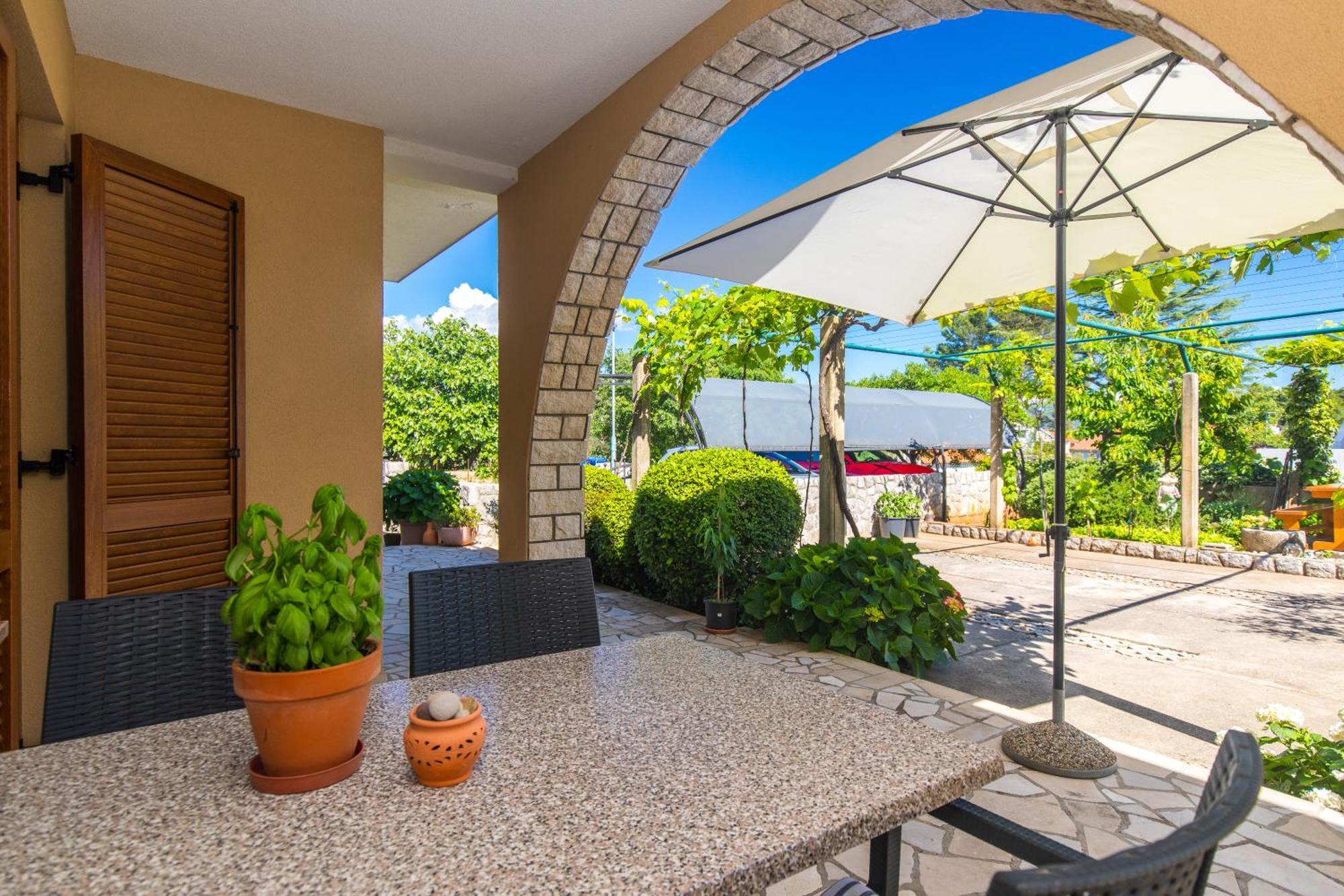Apartmani Pina Krk Town Dış mekan fotoğraf